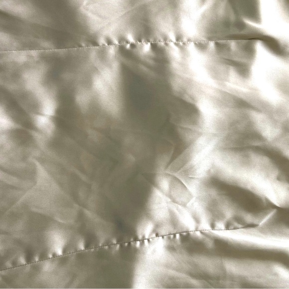 Antonio Melani Dressy Silk Ruffled front fully lined fitted side zipper top Sz M - Picture 8 of 11